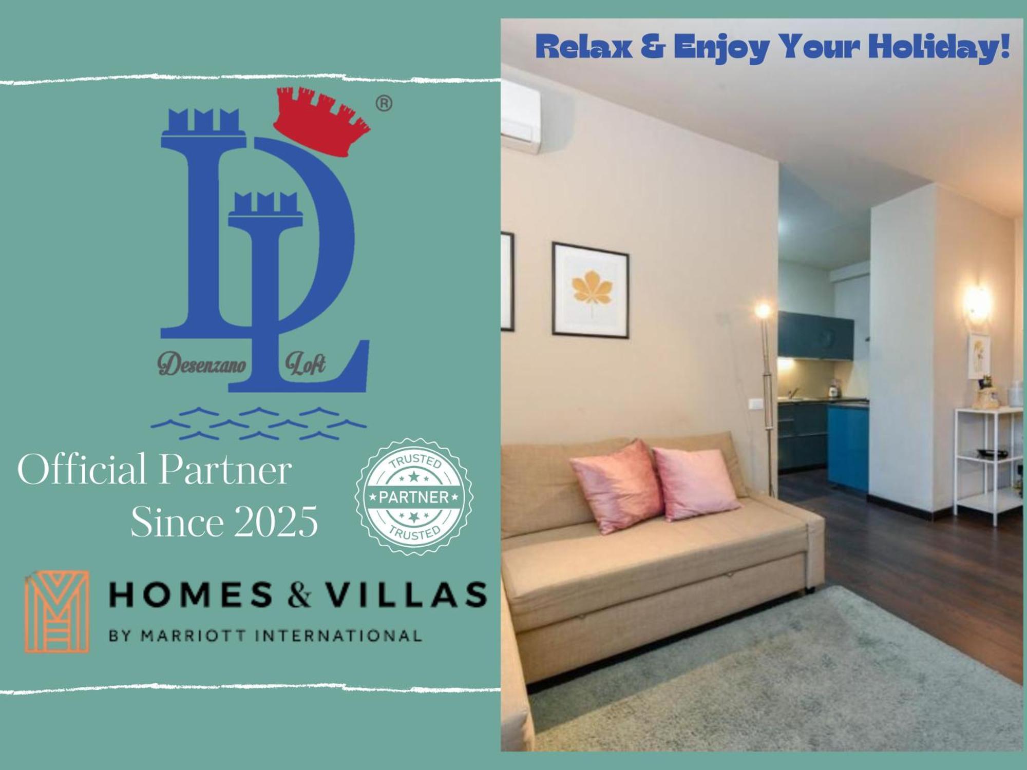 Desenzanoloft Official Partner Marriott Homes & - A Casa Di Sara Family With Private Parking Apartment Desenzano del Garda